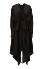 Moda Operandi Jw Anderson Cutout Jacquard Midi Wrap Dress