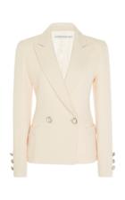 Moda Operandi Alessandra Rich Tweed Double-breasted Wool-blend Blazer Size: 36