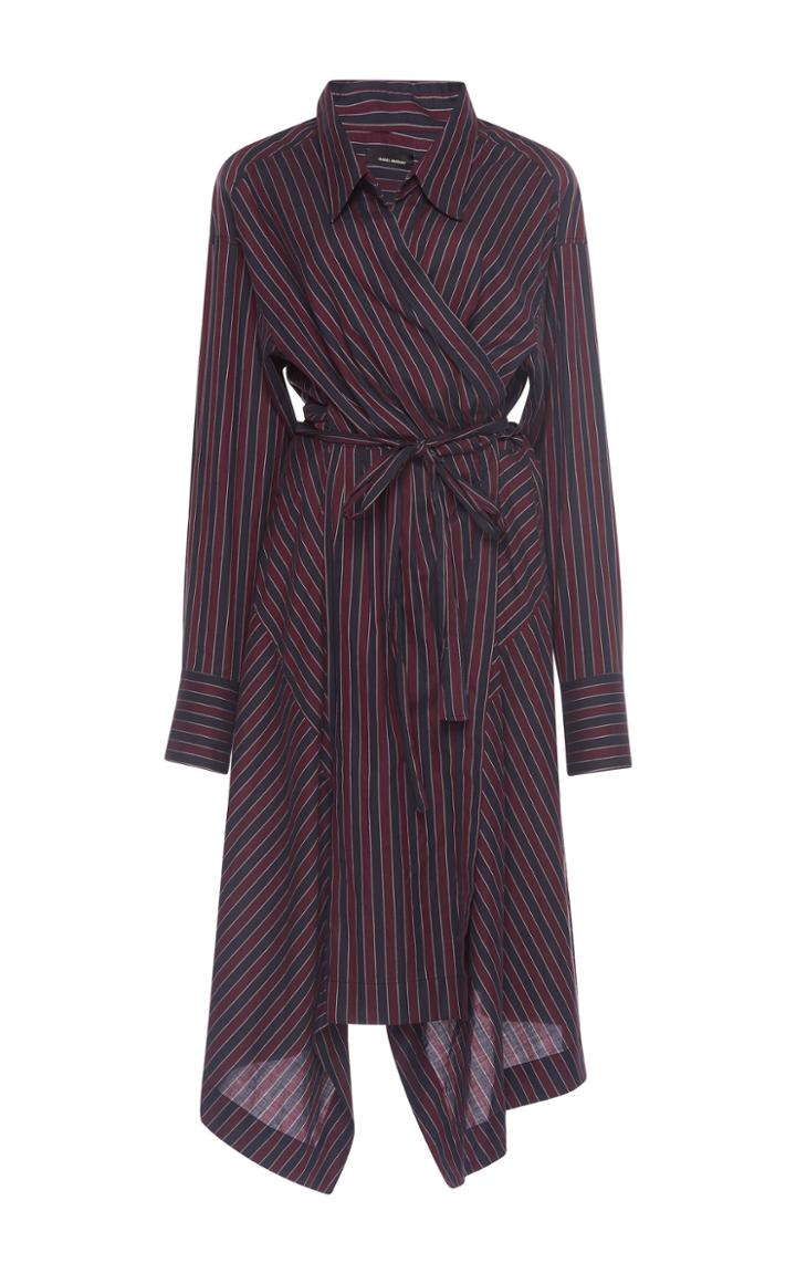 Isabel Marant Mila Wrap Shirt Dress