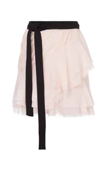 Elenareva Chiffon Mini Skirt