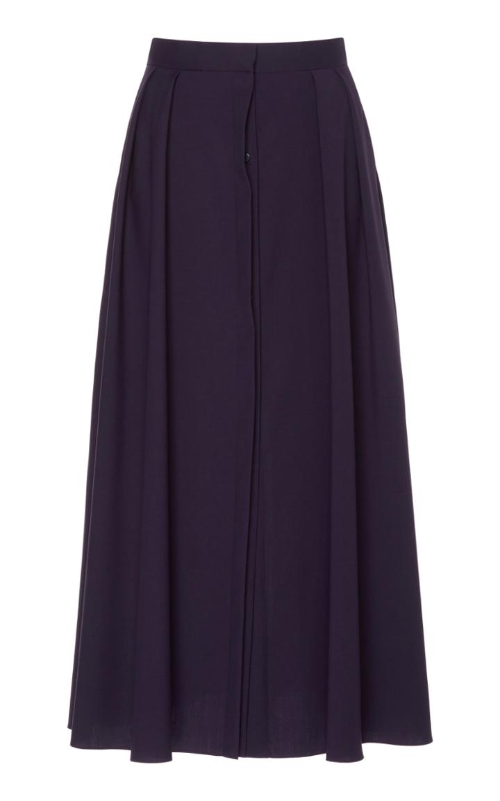 Maison Rabih Kayrouz Canvas Midi Skirt