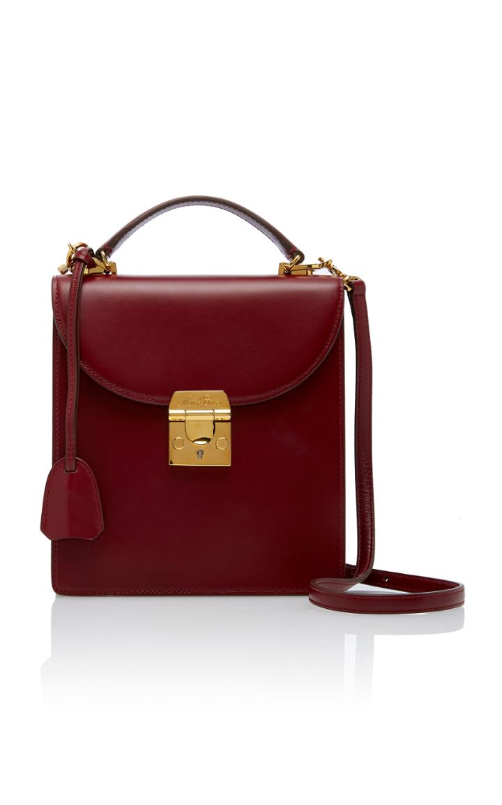 Mark Cross Small Uptown Fold Over Leather Bag