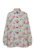 Prada Floral Printed Silk Jacket