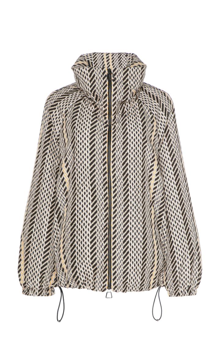 Akris Patterned Taffeta Jacket