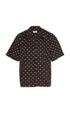 Rosetta Getty Polka-dot Cotton Button-down Shirt
