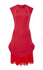 Cushnie Et Ochs Power Viscose And Georgette Dress