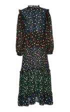 Rixo Billie Floral-print Cotton Maxi Dress Size: S