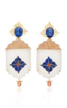 Silvia Furmanovich India Marble Mosaic Earrings