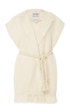 Escvdo Limbos Wrap Fringe Vest