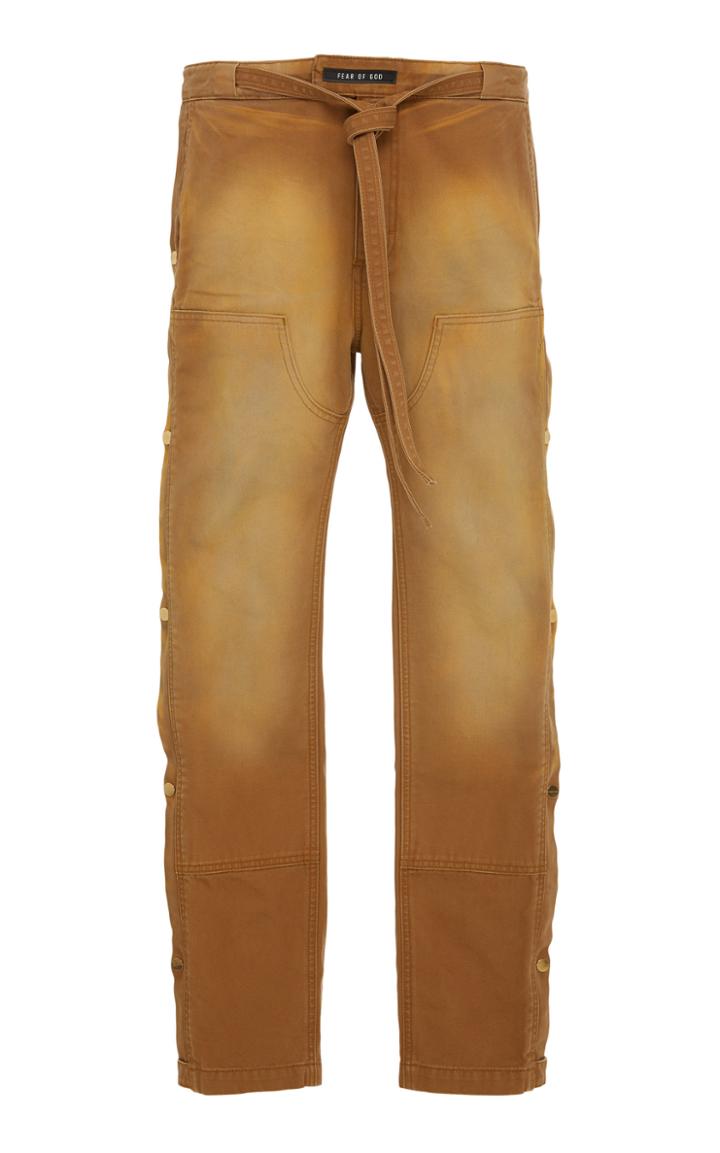 Fear Of God Tearaway Cotton-canvas Work Pants