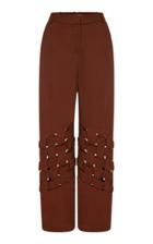 Christopher Esber Elongated Basket Weave Trouser