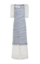 Moda Operandi Huishan Zhang Dorothy Tweed Midi Dress