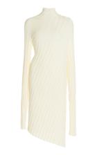 Moda Operandi Boyarovskaya Asymmetric Ribbed-knit Sweater Dress