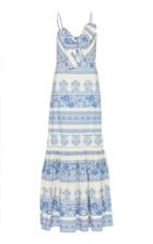 Johanna Ortiz Deep Waters Printed Cotton-poplin Dress