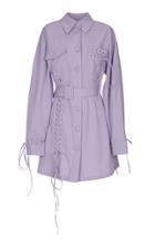 Moda Operandi Kye Eyelet Detail Buttoner One-piece