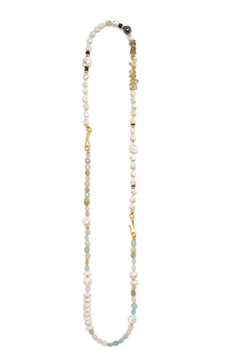 Moda Operandi Lizzie Fortunato Pearl Cinq Necklace