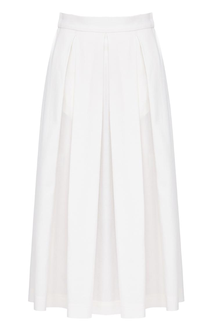 Lake Studio Box Pleat Skirt
