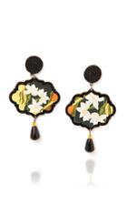Anna E Alex Marco Polo Lotus Flower Earrings