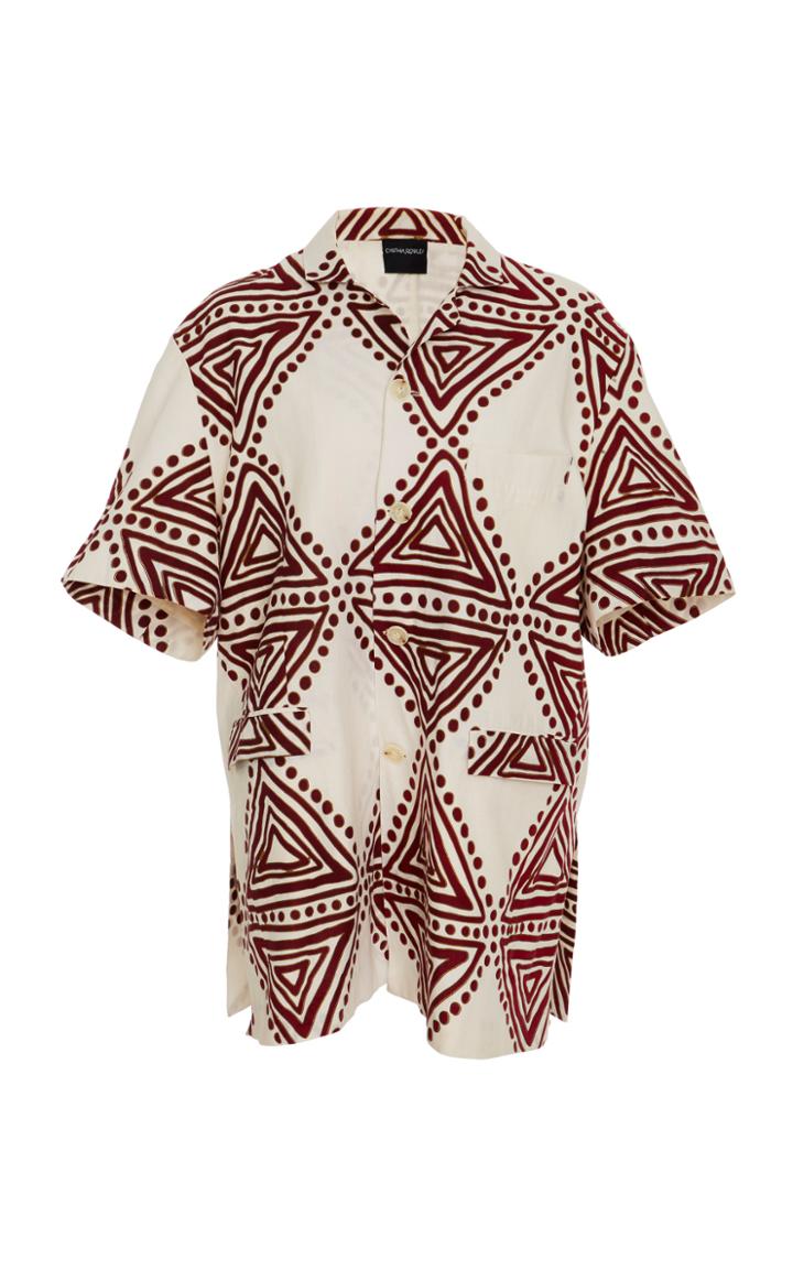 Cynthia Rowley Getaway Cabana Shirt
