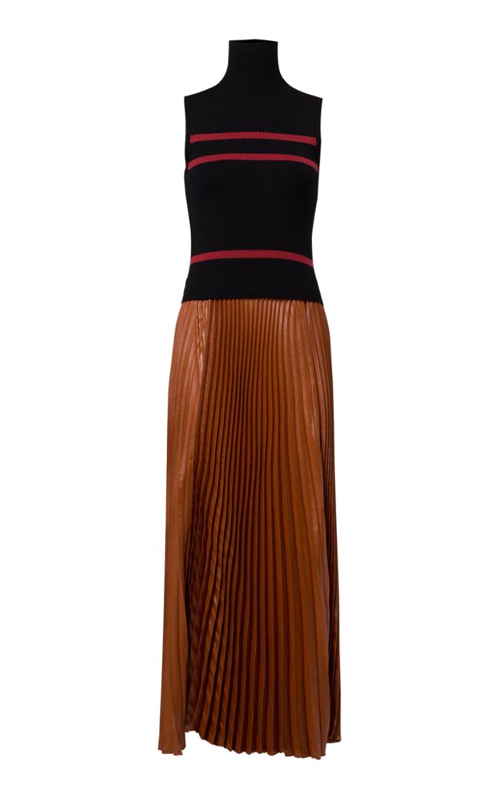 Moda Operandi Dorothee Schumacher Sleek Silhouette Wool-blend Trench Dress
