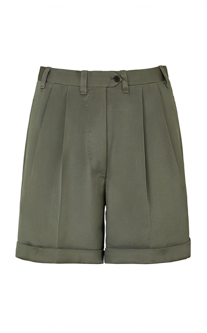 Moda Operandi Giuliva Heritage The Husband Silk Shorts