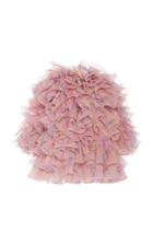 Moda Operandi Marc Jacobs Floral-print Pliss Ruffled Mini Dress Size: 00
