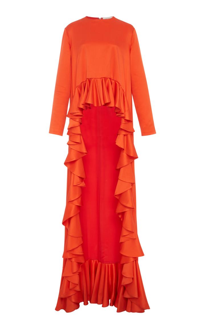 Semsem High Low Ruffle Top