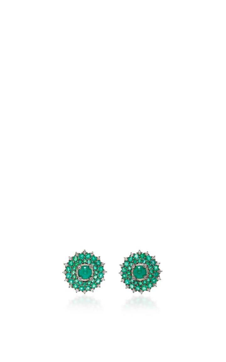 Nam Cho Emerald Studs