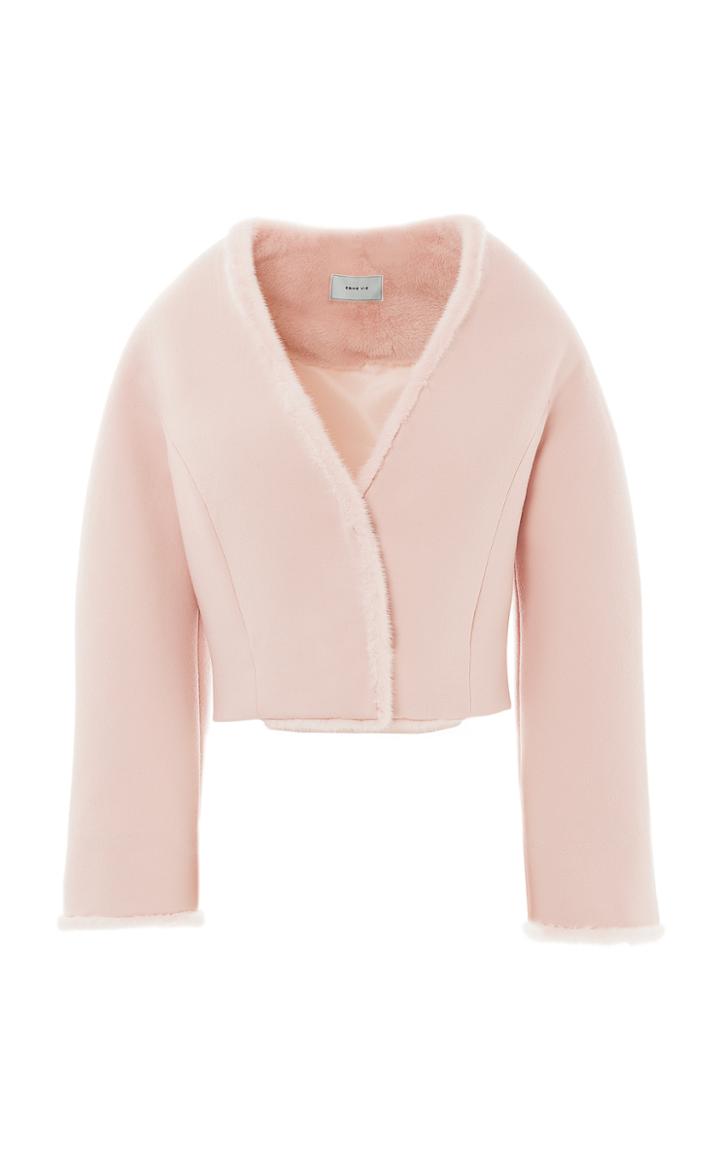 Esme Vie Visone Mink Fur Tulip Jacket