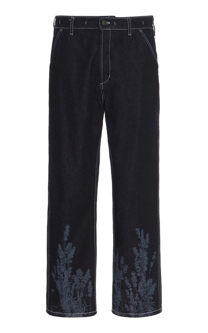Jacquemus Le De Nmes Rigid Mid-rise Straight-leg Jean