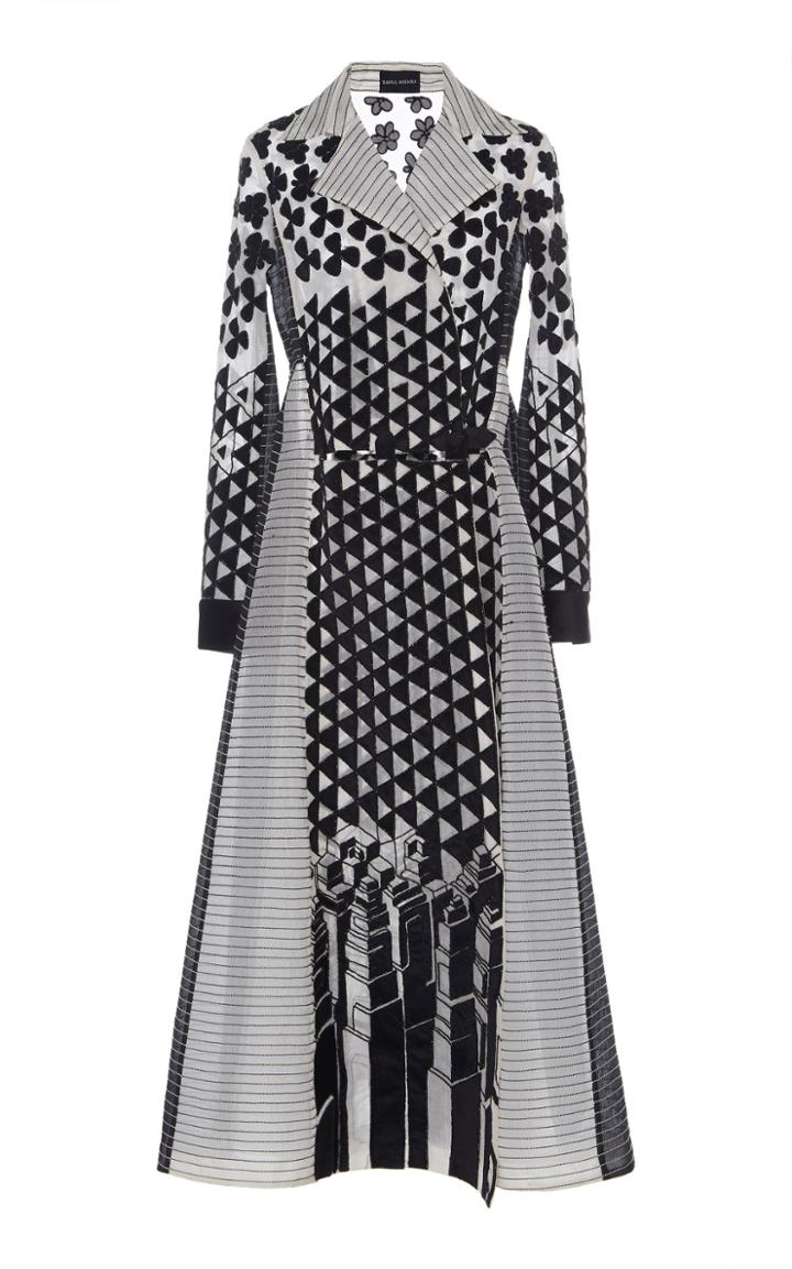 Rahul Mishra Evolutie Trench Coat