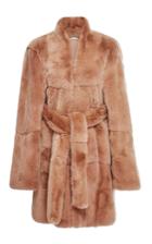 Ryan Roche Rabbit Fur Coat