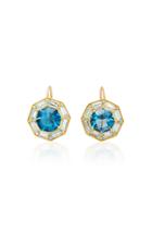 Jamie Wolf London Blue Topaz Drop Earrings