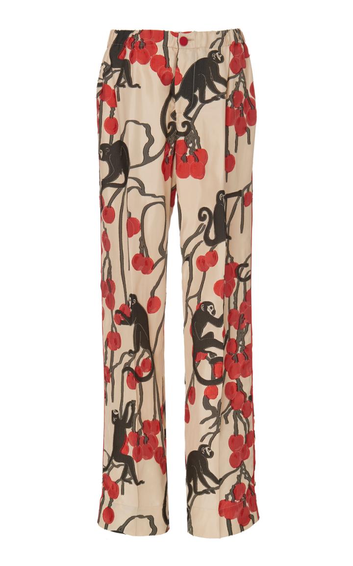 For Restless Sleepers Etere 7&deg; Silk-blend Pants