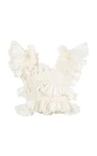 Moda Operandi Caroline Hu Handmade Smocking Taffeta Top