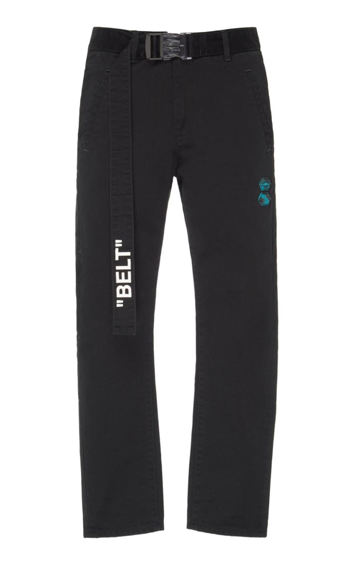 Off-white C/o Virgil Abloh Cotton Slim-fit Chino Pants