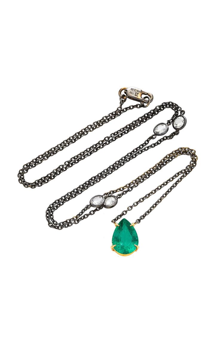Ara Vartanian 18k Gold Emerald Pendant