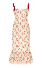 Markarian Ginevra Lace Lily Of The Valley Corset Dress