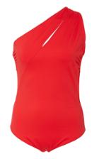 Oscar De La Renta One Shoulder One Piece