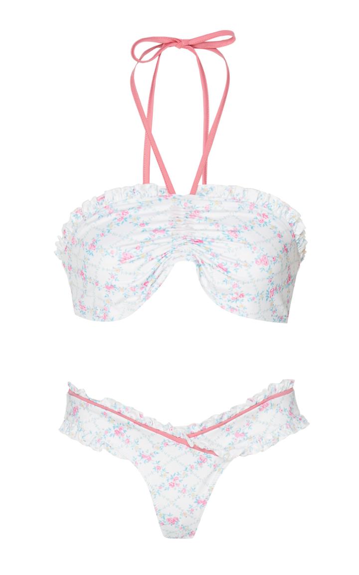 Moda Operandi Loveshackfancy Jewel Bikini Set Size: S