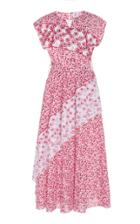 Gl Hrgel Bead Embroidered Floral Midi Dress