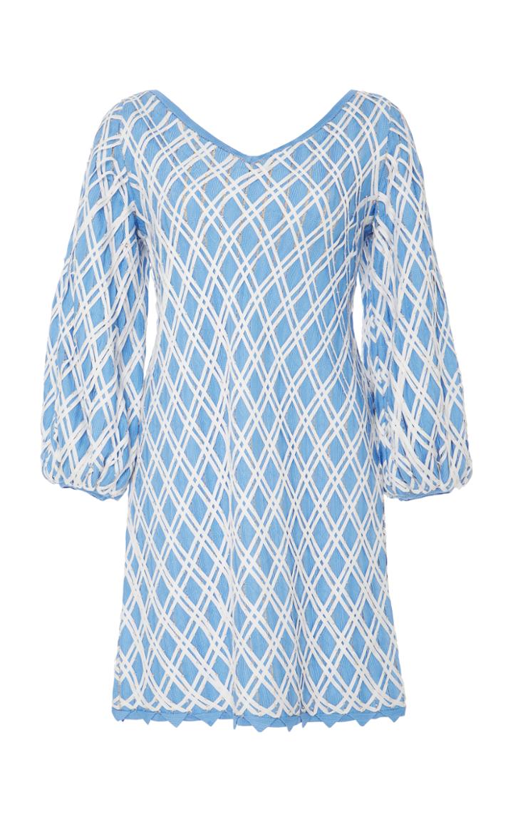 Pepa Pombo Marrakesh Puff Sleeve Dress