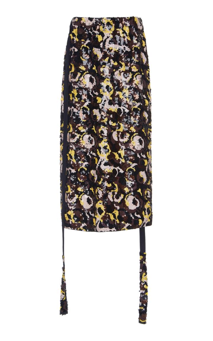 Marni Sequin Wrap Skirt