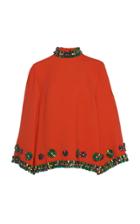 Andrew Gn Bead Embellished Blouse
