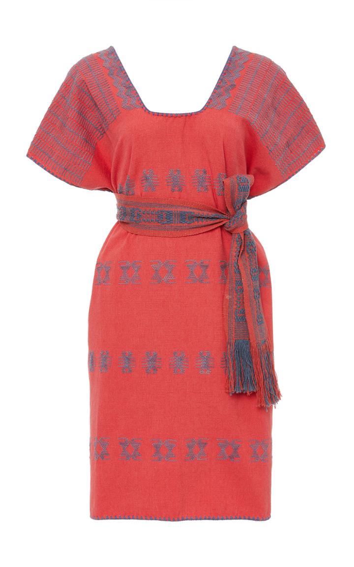 Pippa Holt Emrboidered Mini Dress