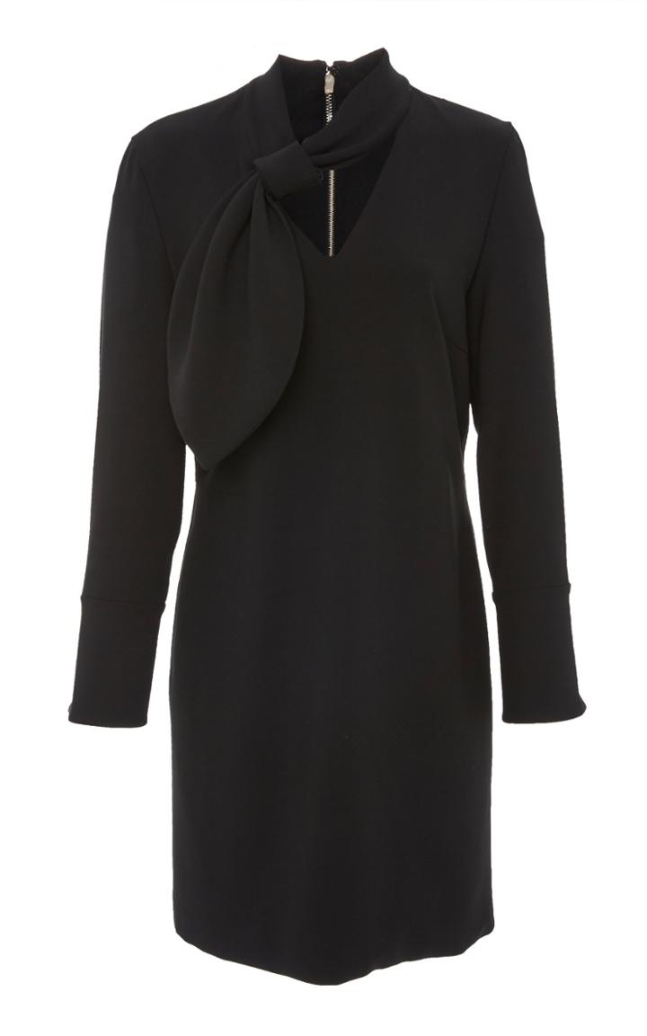 Partow Benson Matte Crepe Dress