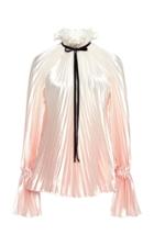 Philosophy Di Lorenzo Serafini Pleated Satin Blouse