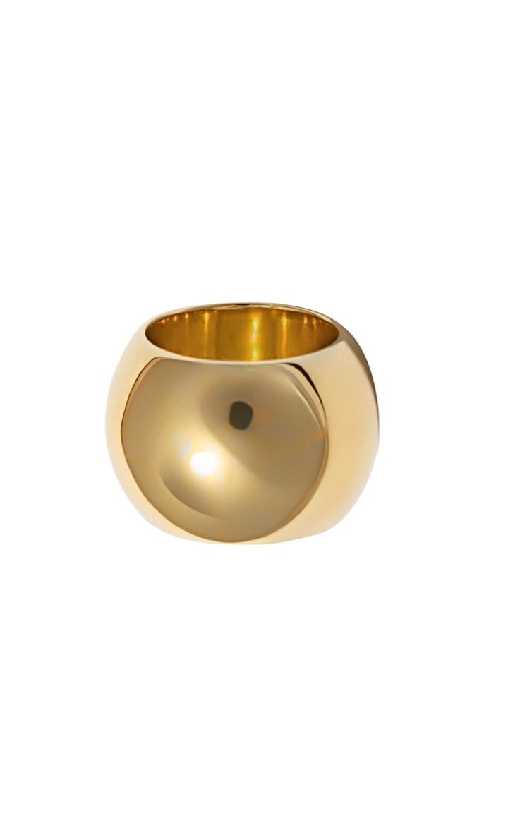 Uncommon Matters Semibreve Chunky Vermeil Ring