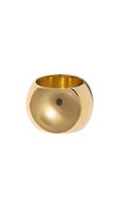 Uncommon Matters Semibreve Chunky Vermeil Ring