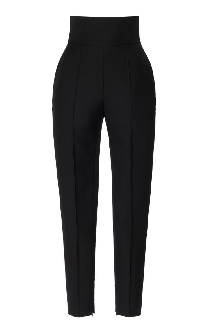 Alexandre Vauthier Wool High-rise Skinny Pants